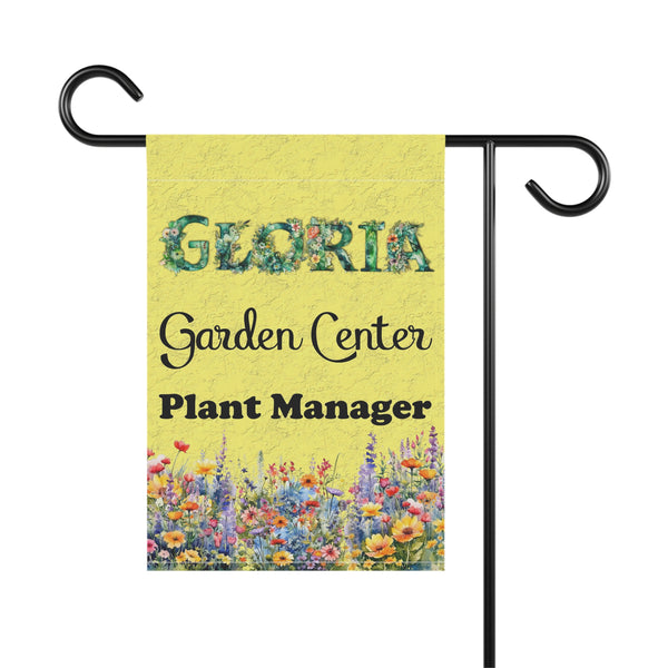 Gifts for Gardeners Personalized Garden Flag House Flag Garden Center
