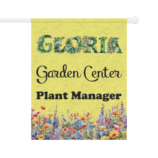 Gifts for Gardeners Personalized Garden Flag House Flag Garden Center