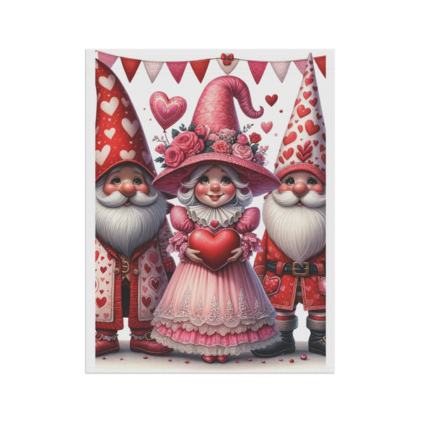 Gifts for Gardeners: Valentine's Day Gnome Garden Flag & House Banner