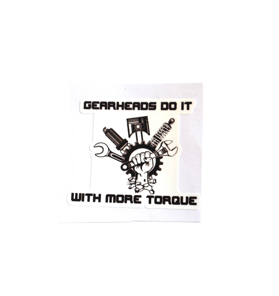 More torque handmade stickers