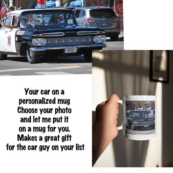Car Guy Gift, Personalized Car Mug, Hot Rod Mug, Gift For Guys, Muscle Car Mug, hot rod mug, hot rod enthusiast, gearhead mug, Gearhead Gift