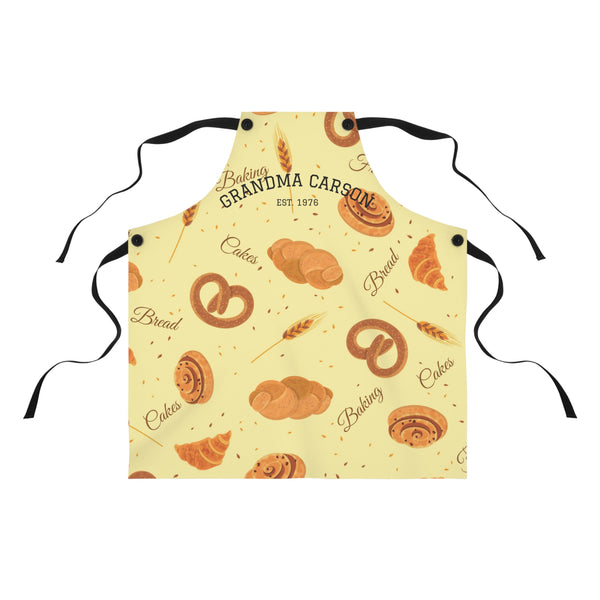 Personalized Baking Apron for Grandma, Cute Gift for Baker Mother's Day Gift.