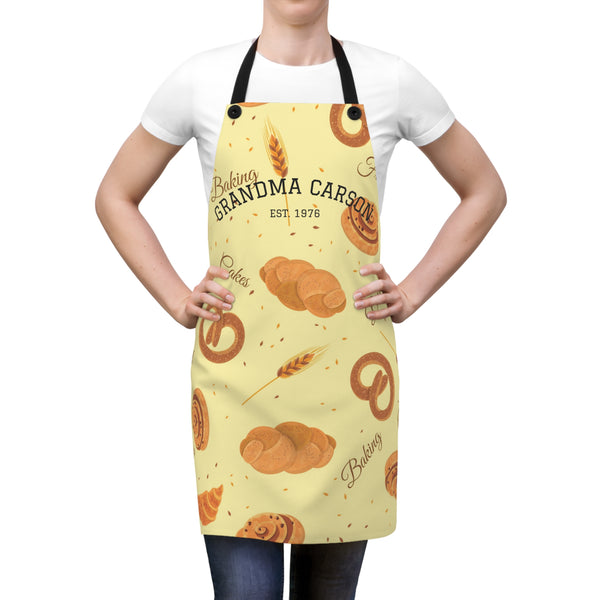 Personalized Baking Apron for Grandma, Cute Gift for Baker Mother's Day Gift.