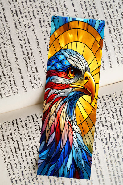 Printable Bookmarks Book Lovers, Digital Bookmarks, Bald Eagle Bookmarks, Book Lover Gift, Bookmark Bundle, Patriotic Bookmarks, Bookmarks