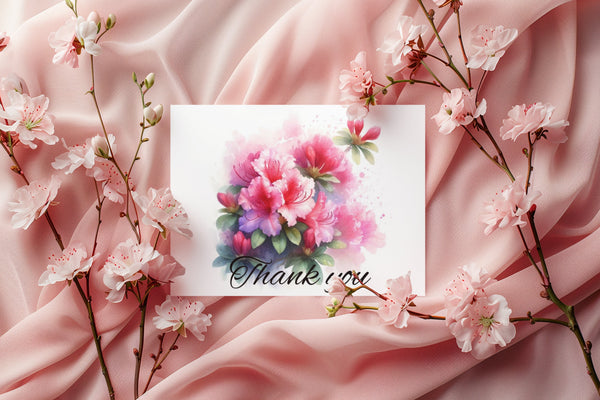 12 Printable Greeting Cards Digital Thank You Notes