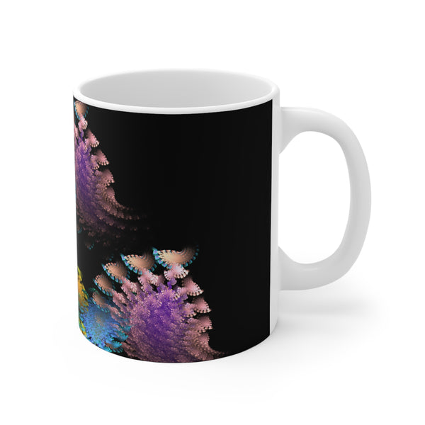 Fractal Coffee Mug 2-Sizes 11oz/15oz Dishwasher Microwave Safe