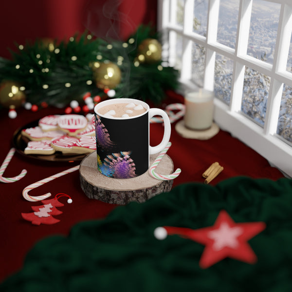 Fractal Coffee Mug 2-Sizes 11oz/15oz Dishwasher Microwave Safe