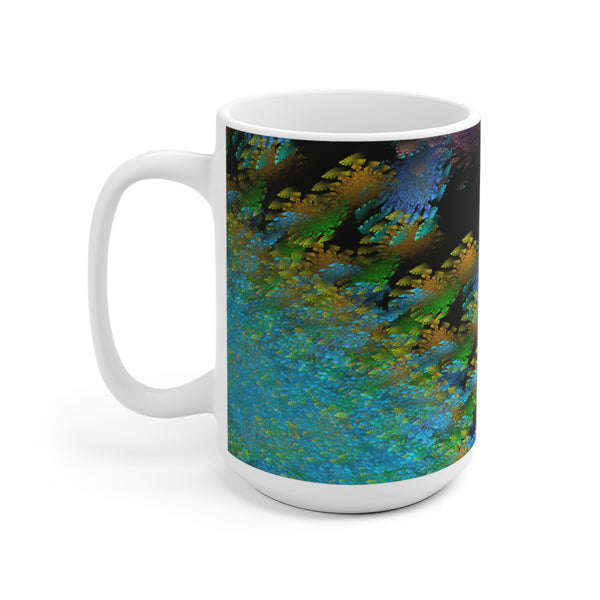 Fractal Coffee Mug 2-Sizes 11oz/15oz Dishwasher Microwave Safe