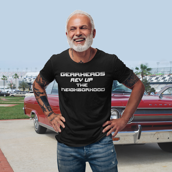 Gifts for Gearheads Rev Up Unisex Softstyle T-Shirt for Guys