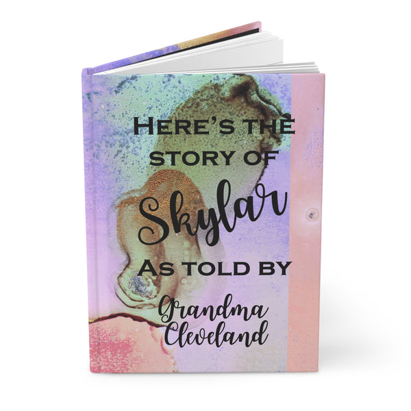 Gifts for Grandma Grandparents' Personalized Hardcover Notebooks and Journals Matte Keepsake Memory Book