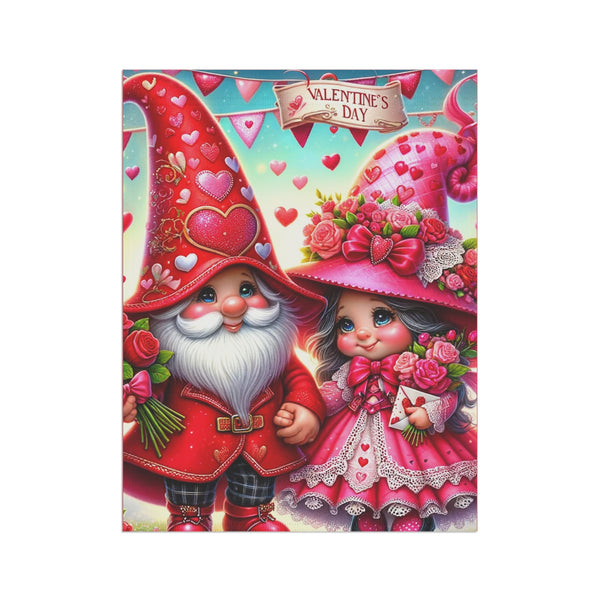 Gifts for Gardeners: Valentine's Day Gnome Garden Flag & House Banner