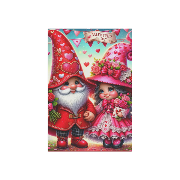 Gifts for Gardeners: Valentine's Day Gnome Garden Flag & House Banner