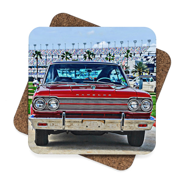Rambler Square Hardboard Coaster Set - 4pcs