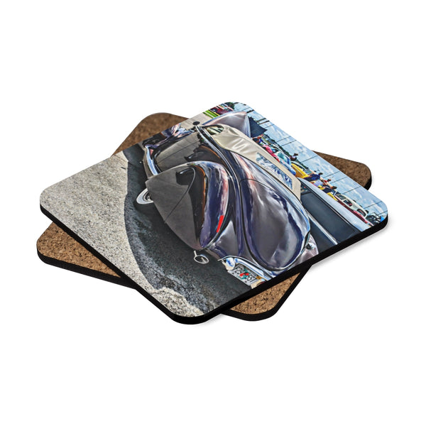 Zephyr Square Hardboard Coaster Set - 4pcs