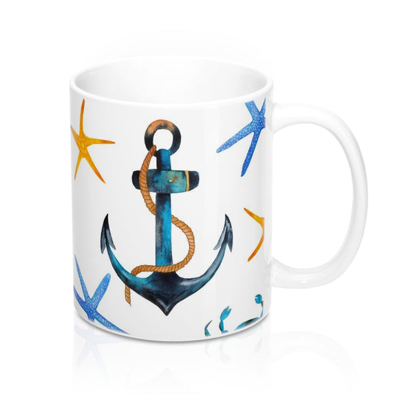 Sea Turtle Tropical Coffee Mugs 11oz Beach Theme Ceramic