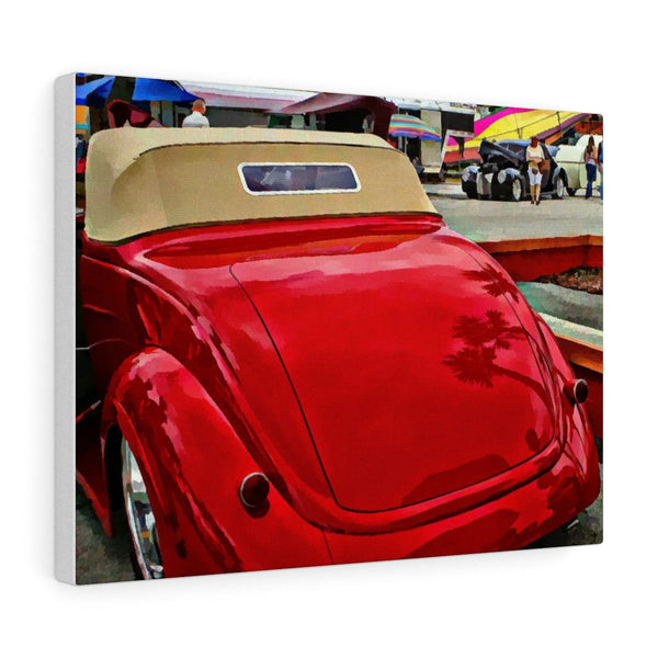 1937 Ford Hot Rod Classic Car Canvas Gallery Wraps Wall Art for Men