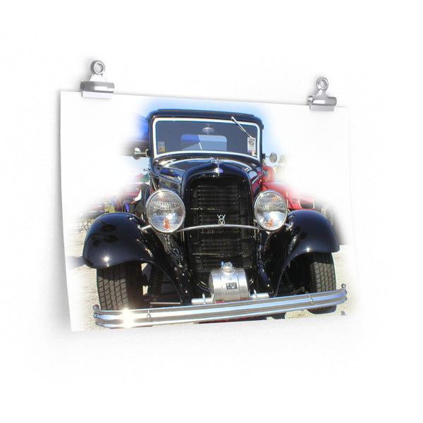 1932 Ford V8 Hot Rod Poster for Guys Wall Decor Home Wall Art