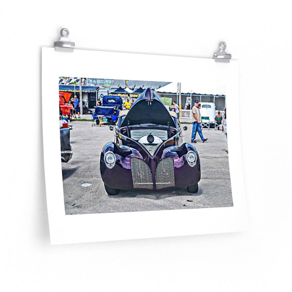 1940 Lincoln Zephyr Custom Car Hot Rod Wall Art Poster Print