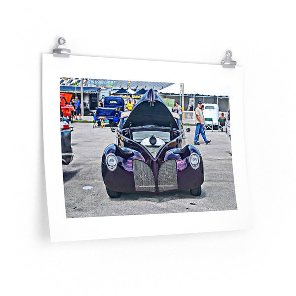 1940 Lincoln Zephyr Custom Car Hot Rod Wall Art Poster Print