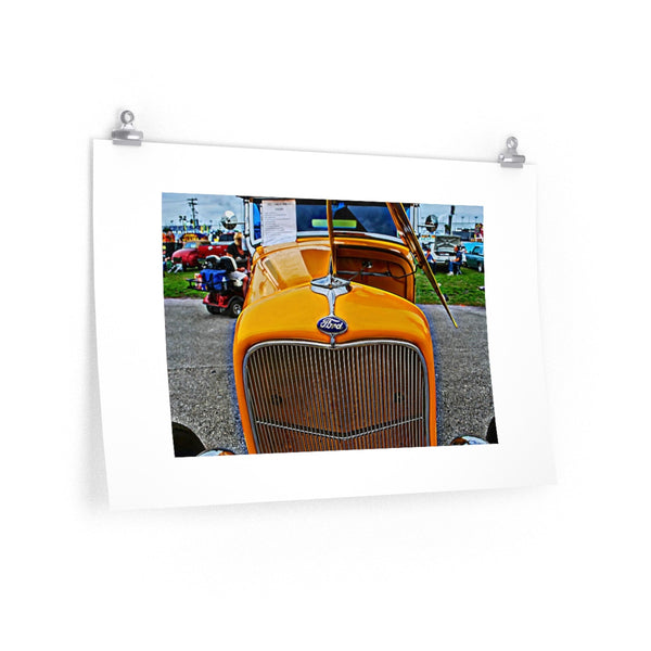 1932 Ford Hot Rod Poster Vintage Car Garage Wall Art