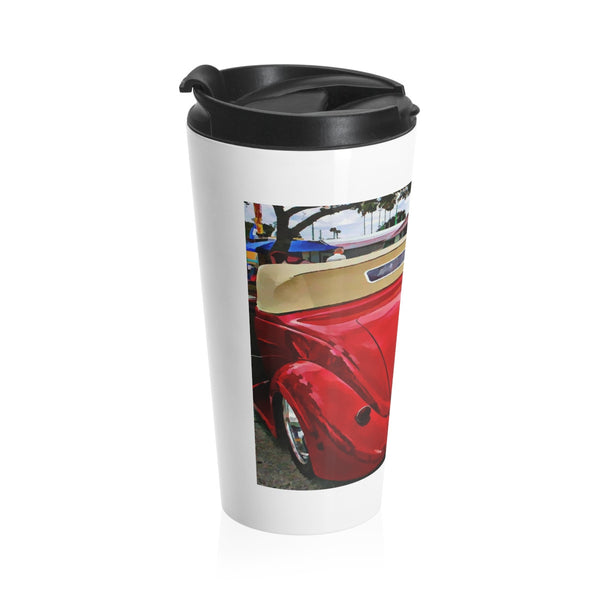 1937 Ford hot rod stainless steel travel mug