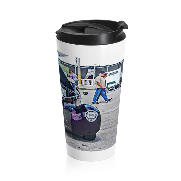 1940 Lincoln Zephyr Hot Rod Stainless Steel Travel Mug for Guys
