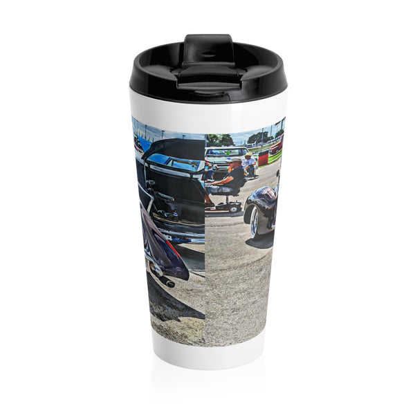 1940 Lincoln Zephyr Hot Rod Stainless Steel Travel Mug