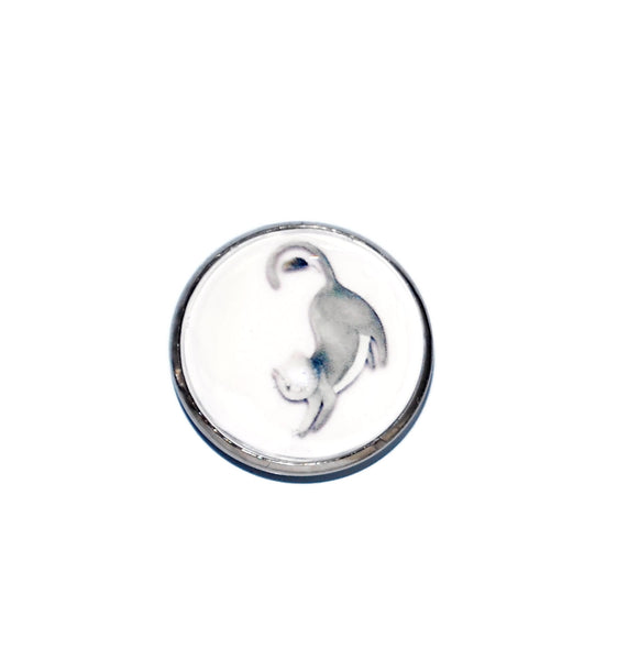 Grey Cat Kitchen Magnet for Fridge, Refrigerator Magnets