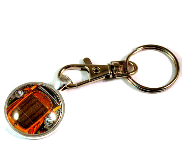 1932 Ford Hot Rod Cool Keyrings for Guys Vintage Car Keychains for Guys
