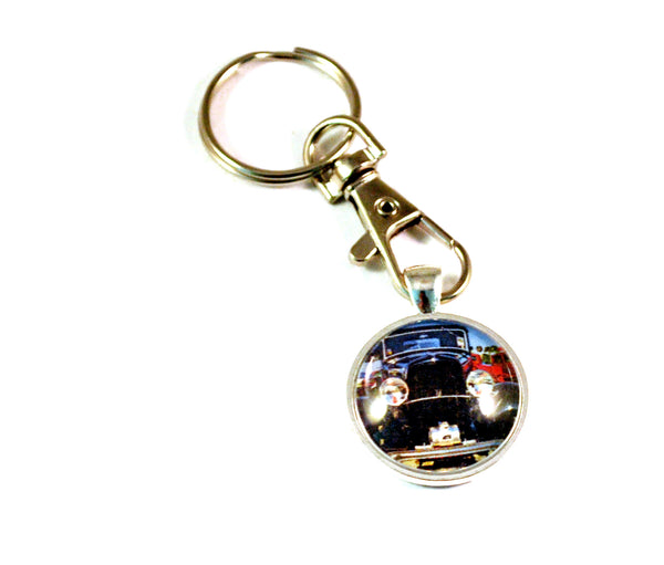 1932 Ford Hot Rod Vintage Car Mens Keyrings for Men Keychain