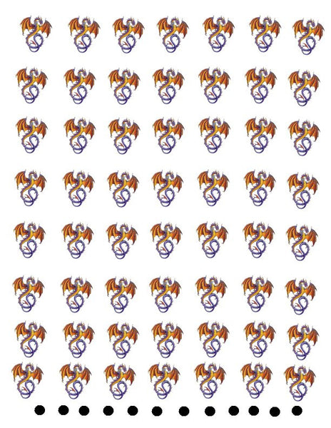 Dragon Waterslide Decals