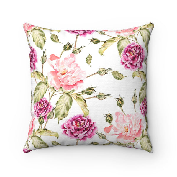 I Believe in Unicorns Decorative Floral Throw Pillows, Home Decor Girls Bedroom