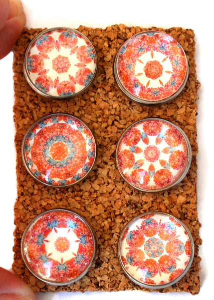 Kaleidoscope Decorative Push Pins Thumbtacks and Corkboard Pushpins for Bulletin Boards