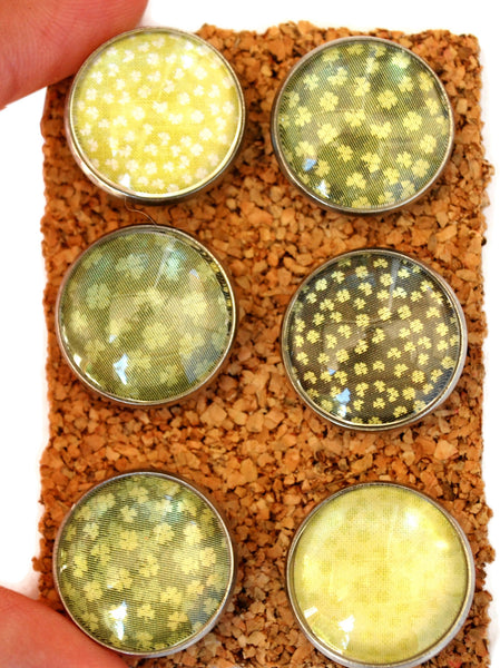 Irish Shamrock Decorative Push Pins Thumbtacks and Corkboard Pushpins for Bulletin Boards