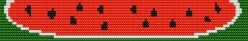 watermelon loom bracelet pattern