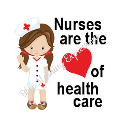 Handmade Stickers with Nurse 