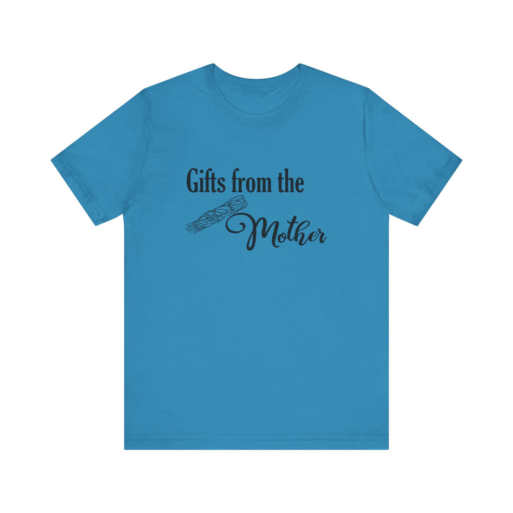 Gifts from the Mother Unisex Jersey Short Sleeve Tee Smudge Meditate Sage