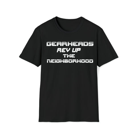 Gifts for Gearheads Rev Up Unisex Softstyle T-Shirt for Guys