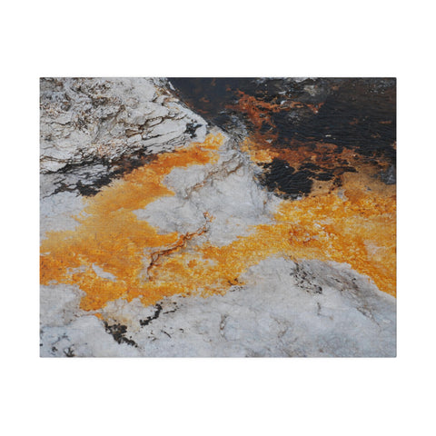 Yellowstone National Park Hydrothermal Waters Art Canvas Print 3 Sizes