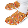 Autumn Leaves Mouse Clogs Shoes for Women, Fall Footwear, Casual Garden Shoes