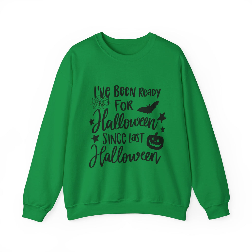 Green Womens Halloween Sweatshirt