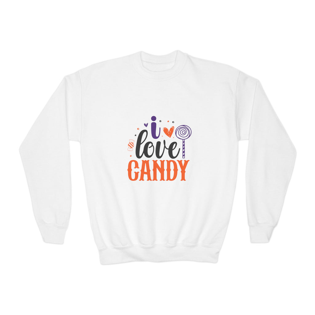 I Love Candy Halloween Sweatshirt Trick or Treat Shirt