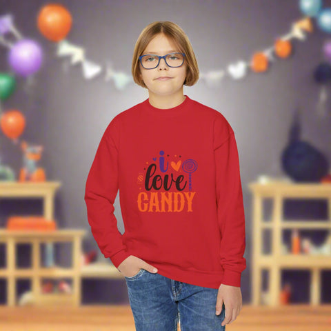 I Love Candy Halloween Sweatshirt Trick or Treat Shirt