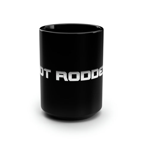 Gift for Gearheads Hot Rodder 15oz Black Hot Rod Coffee Mug for Guys