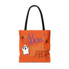Boo Y'all Halloween Trick or Treat Bag on a white background