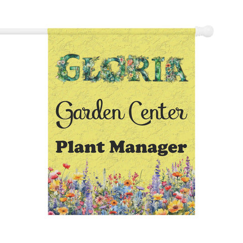 Gifts for Gardeners Personalized Garden Flag House Flag Garden Center