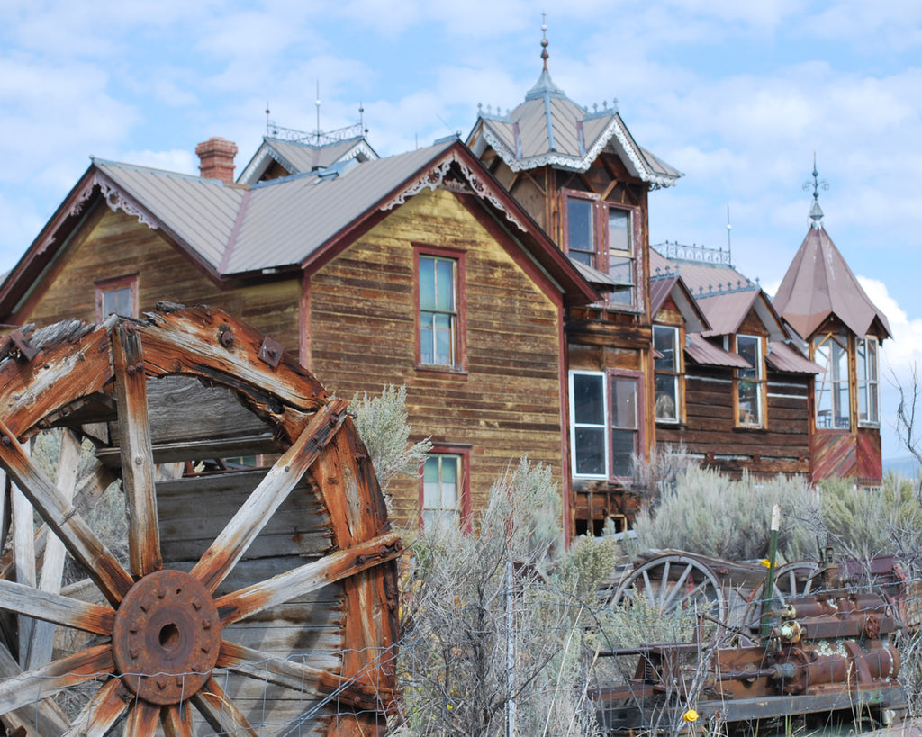 Wall Art Prints for Living Room Photography
Ghost Town Mansion 10x8 Photo Print – Eerie Old West Abandoned House, Matte Finish, Ready to Hang, Shipped Flat