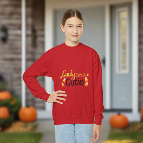 Candy Corn Cutie Halloween Sweatshirt Trick or Treat Shirt