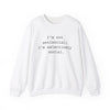 Antisocial Sarcastic Sweatshirts Sarcasm Funny Shirts 
