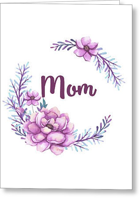 Mom Blank Note Card with Envelope,  Greeting Card